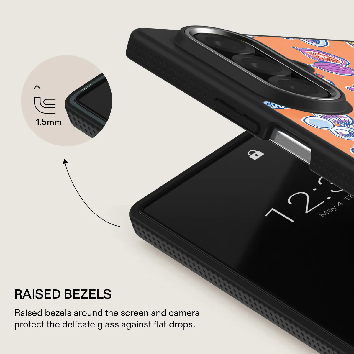 Sunset Dinner - Samsung Galaxy Z Fold 7 Case - Image 11