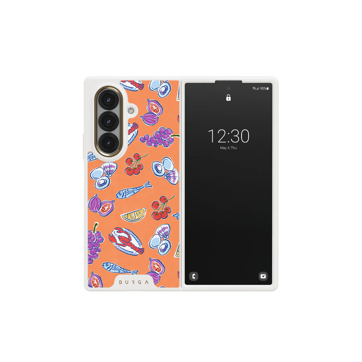 Sunset Dinner - Samsung Galaxy Z Fold 7 Case - Image 15
