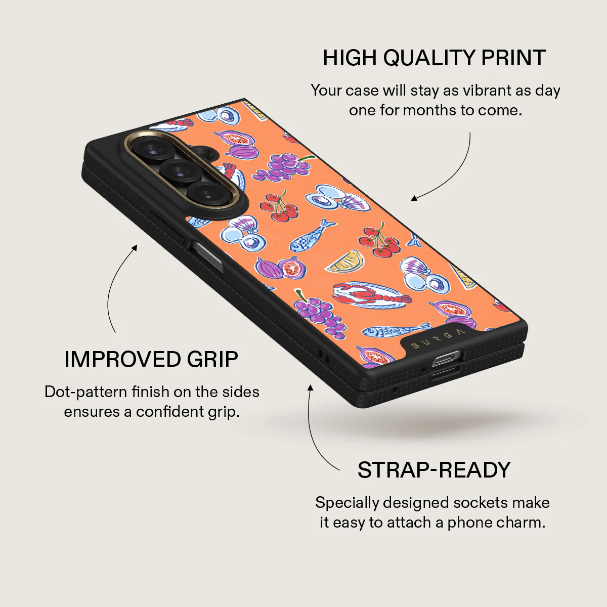 Sunset Dinner - Samsung Galaxy Z Fold 7 Case - Image 5