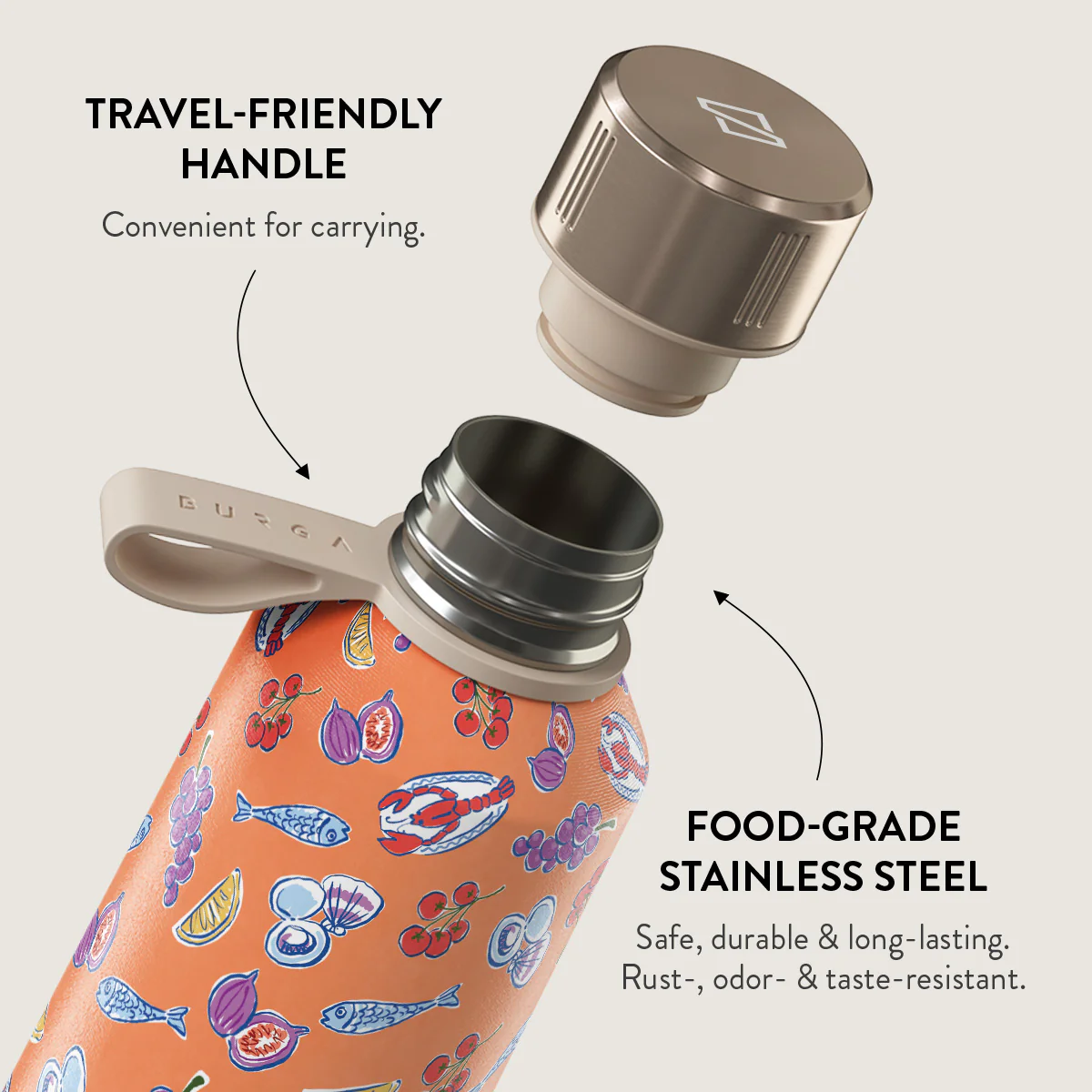 Sunset Dinner - Water Bottle - Image 4