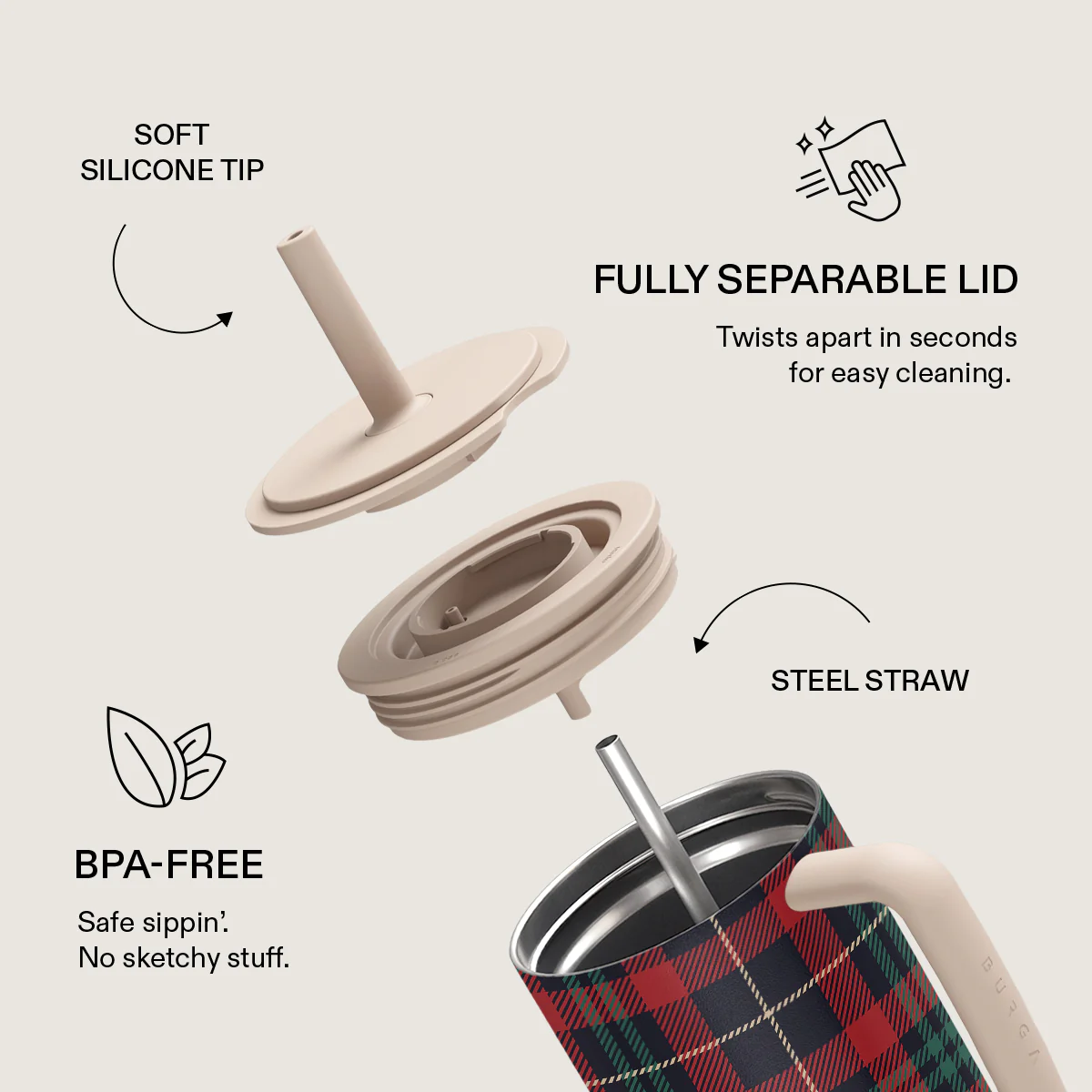 Sweater Weather - All Day Leakproof Tumbler - Image 6