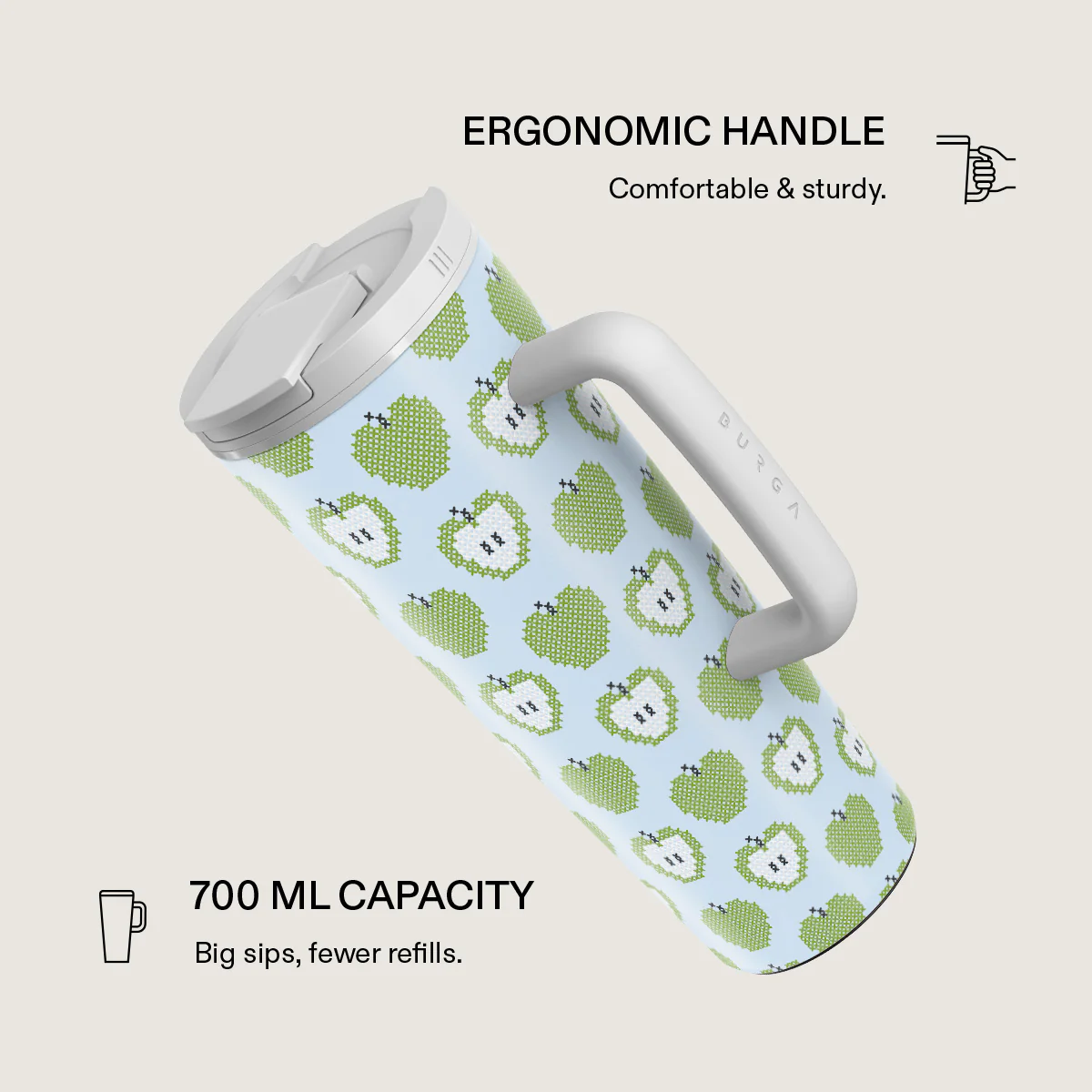 Sweet & Sour - EasyGrip Travel Mug - Image 2