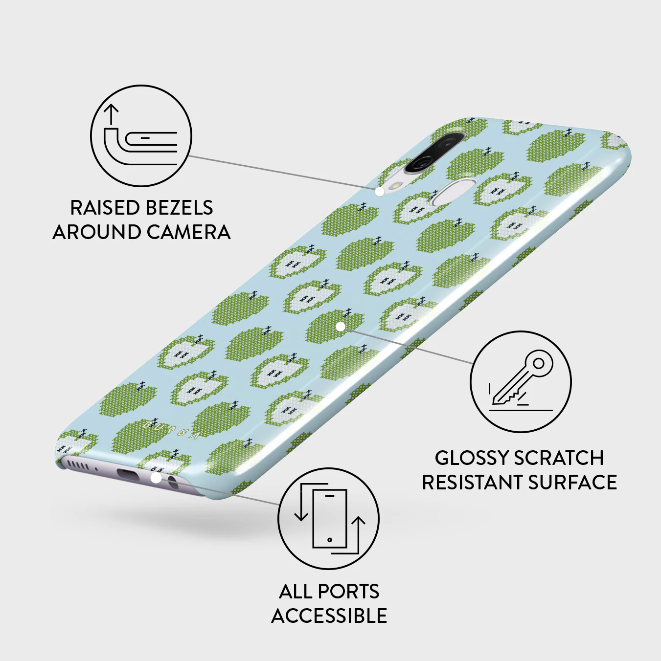Sweet & Sour - Samsung Galaxy A40 Case - Image 3