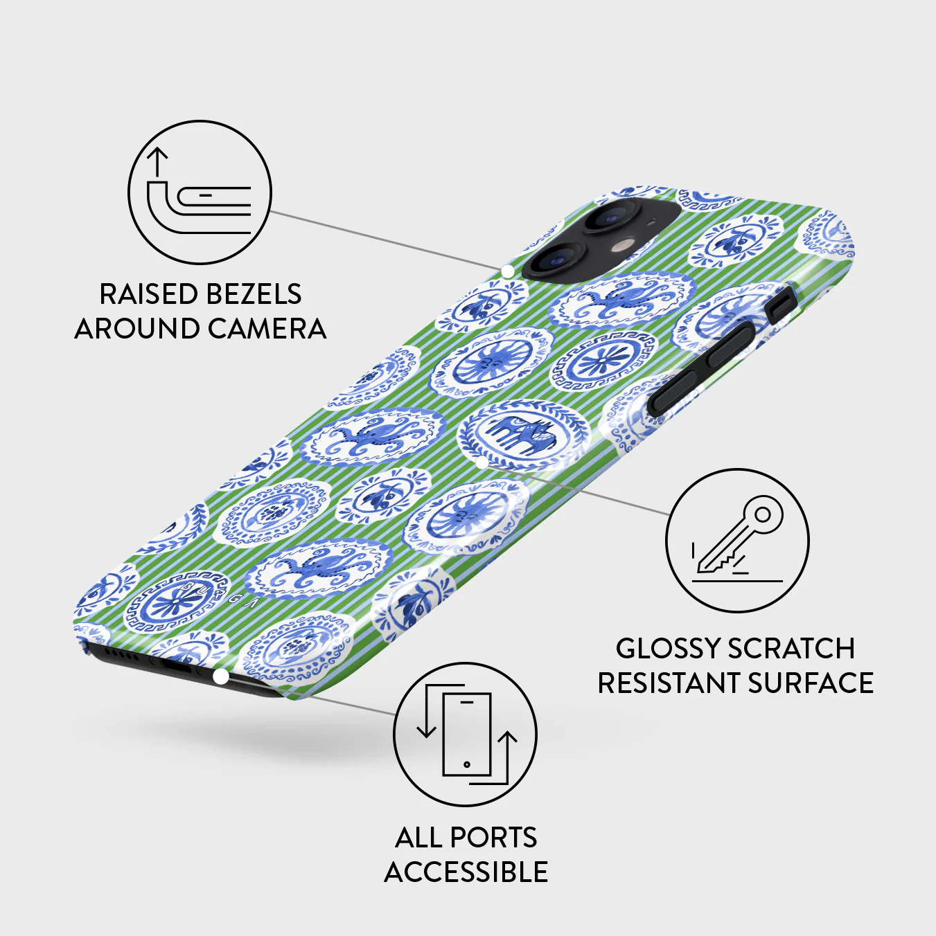 Taverna - iPhone 12 Mini Case - Image 3