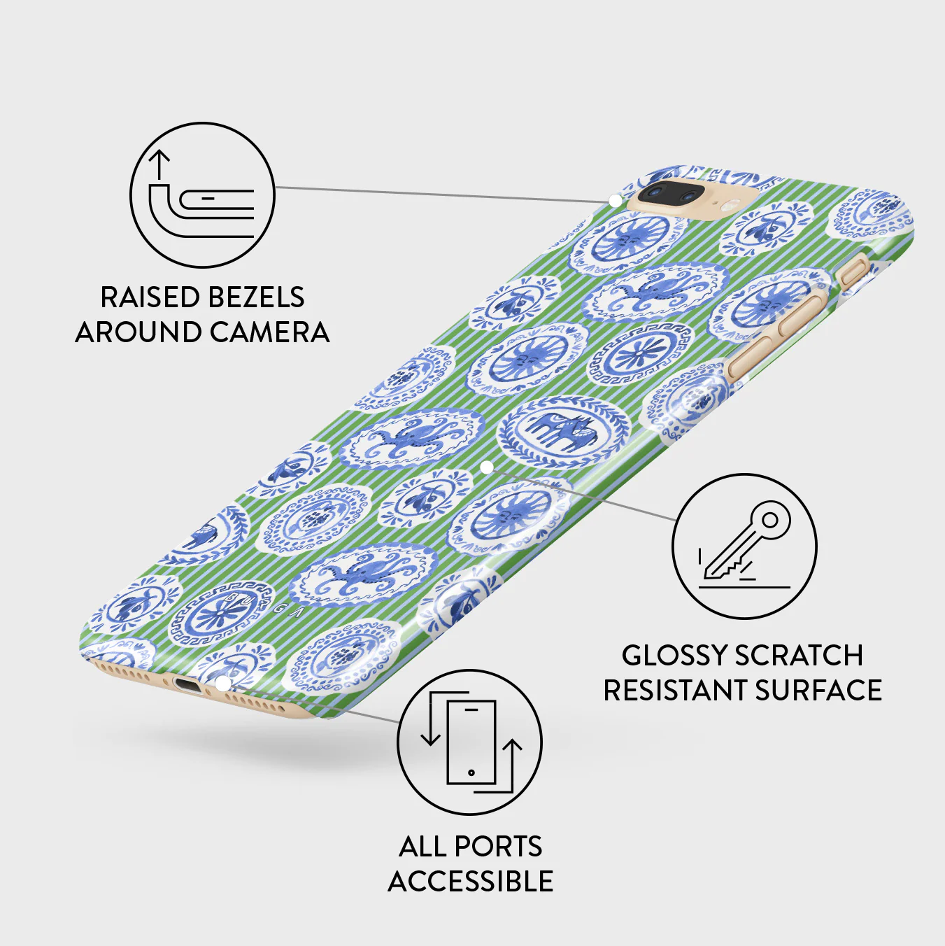 Taverna - iPhone 7 Plus / 8 Plus Case - Image 3