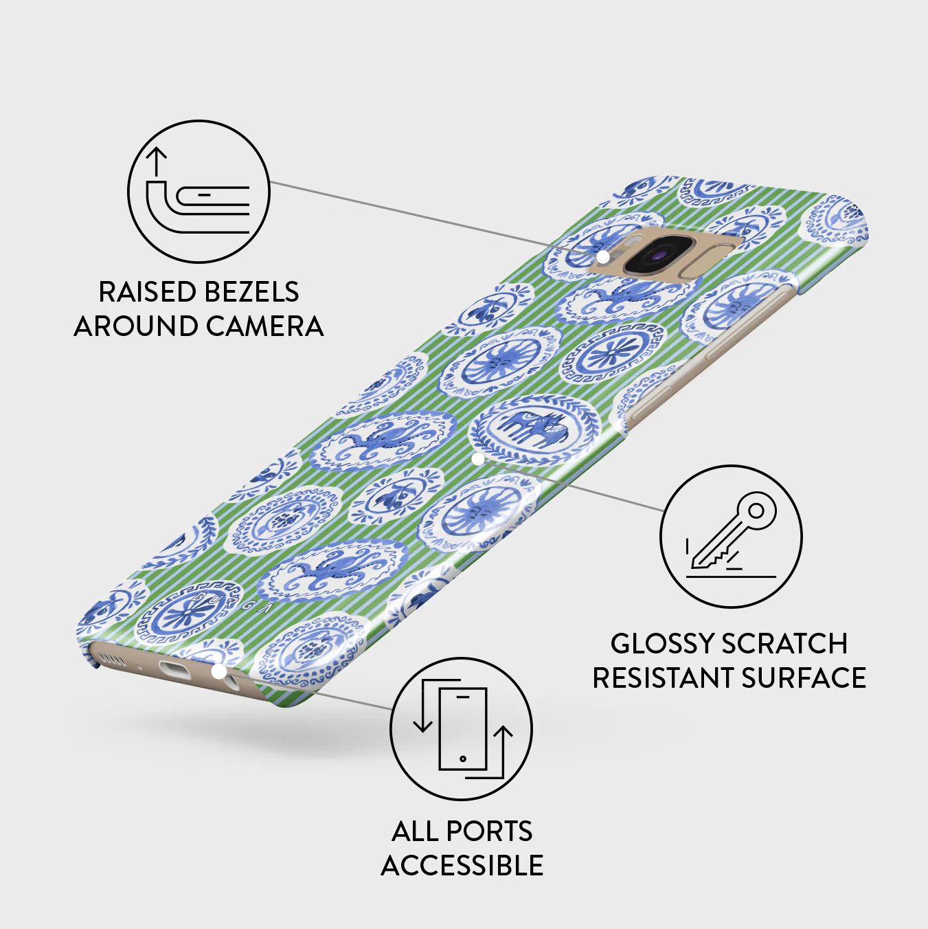 Taverna - Samsung Galaxy S8 Case - Image 3