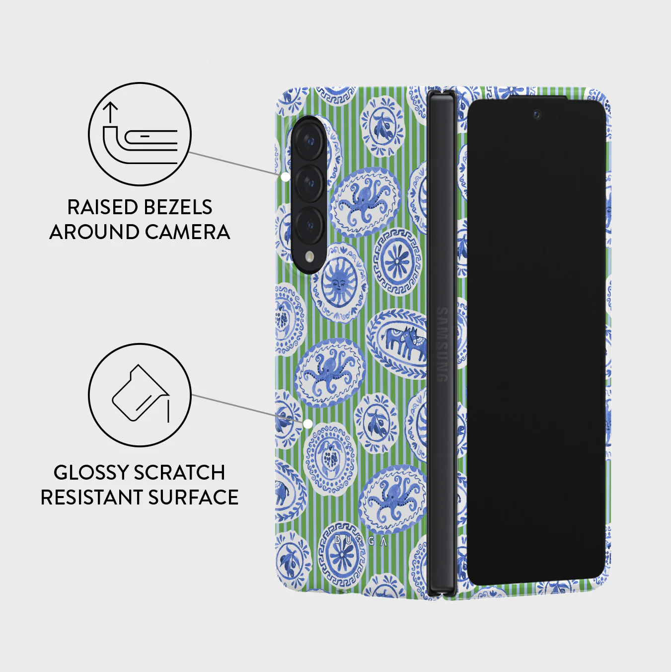 Taverna - Samsung Galaxy Z Fold 3 Case - Image 3
