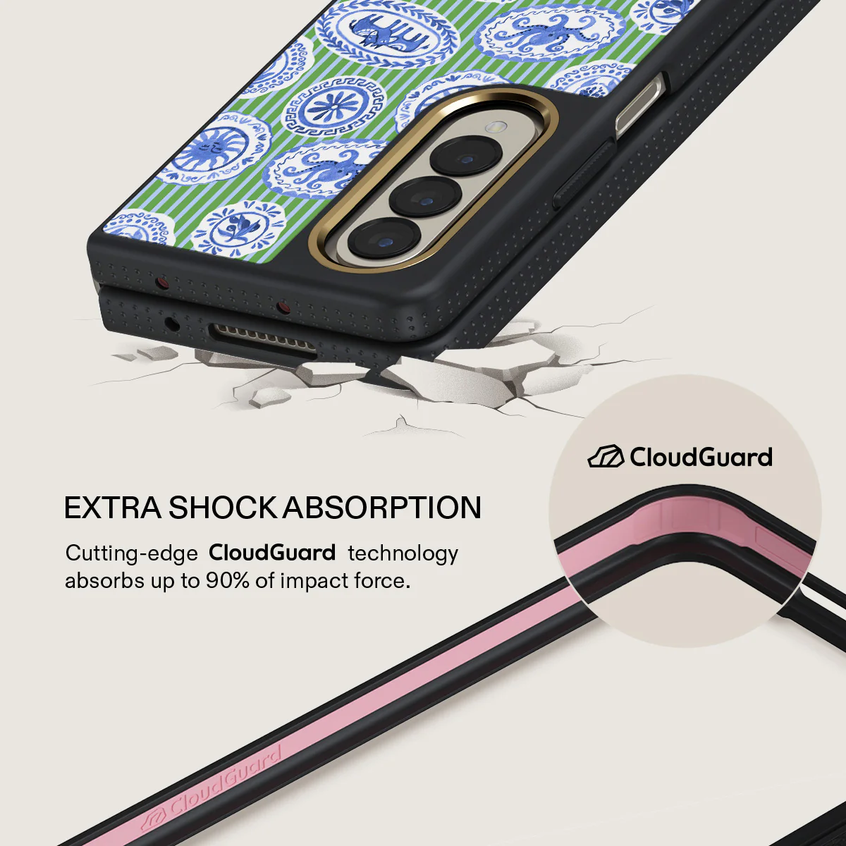 Taverna - Samsung Galaxy Z Fold 4 Case - Image 8