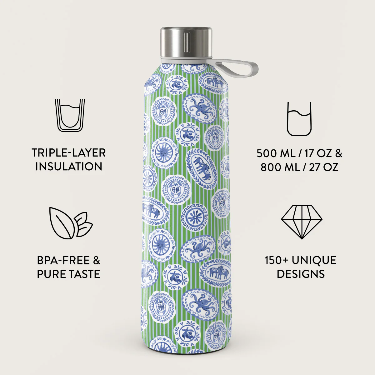 Taverna - Water Bottle - Image 3
