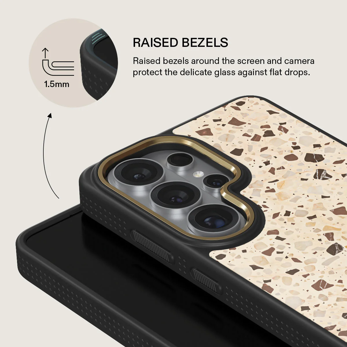 Distant Noise - Terazzo Samsung Galaxy S26 Ultra Case - Image 8