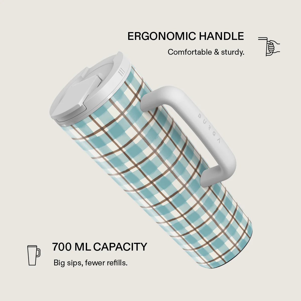 The Cottage - EasyGrip Travel Mug - Image 2