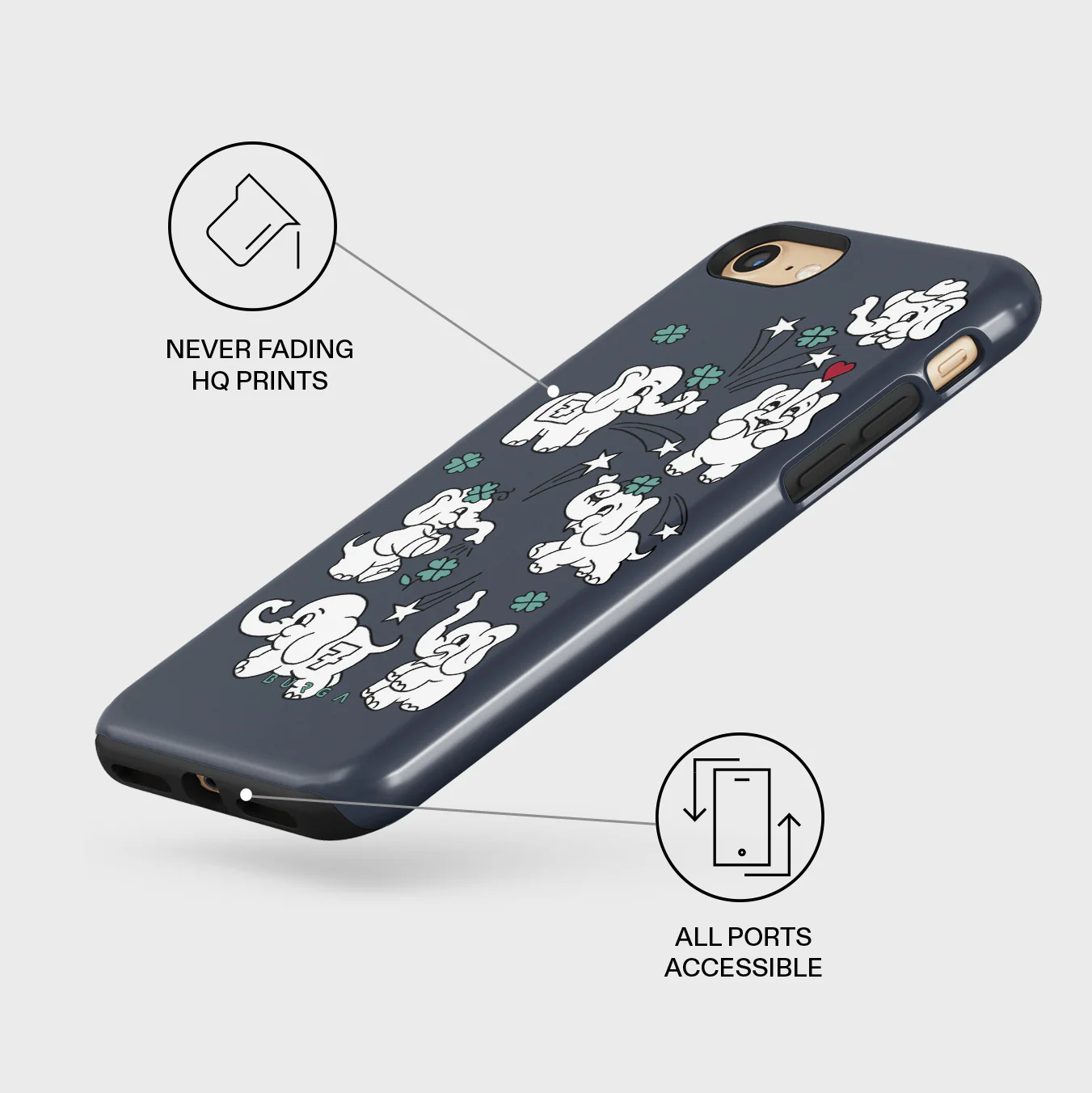 Think Big - iPhone SE (2020) Case - Image 3