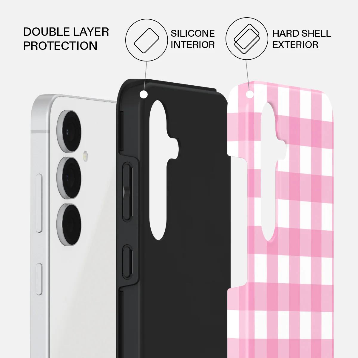 Think Pink - Samsung Galaxy S25 FE Case - Image 2