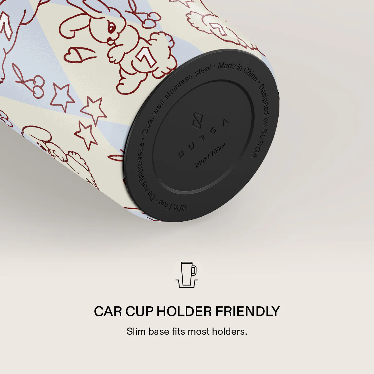 Triple Seven - EasyGrip Travel Mug - Image 5