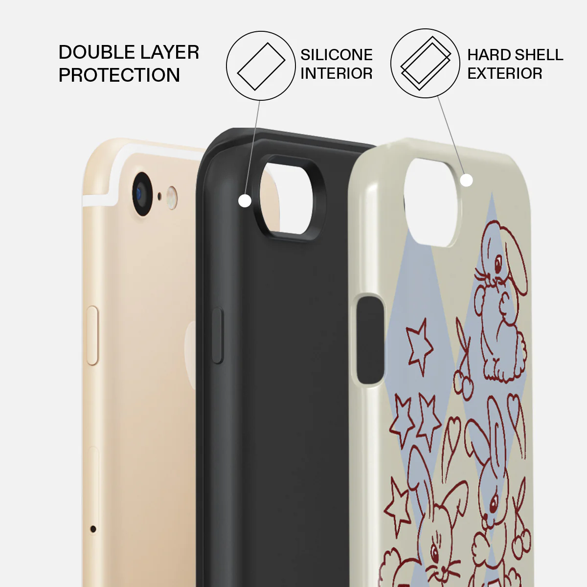 Triple Seven - iPhone SE (2020) Case - Image 2