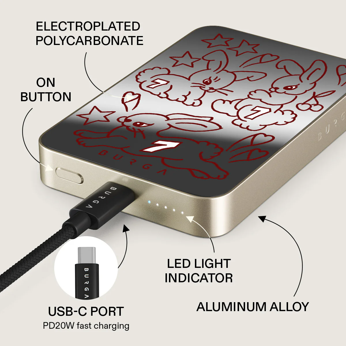 Triple Seven - Magnetic Power Bank - Image 70
