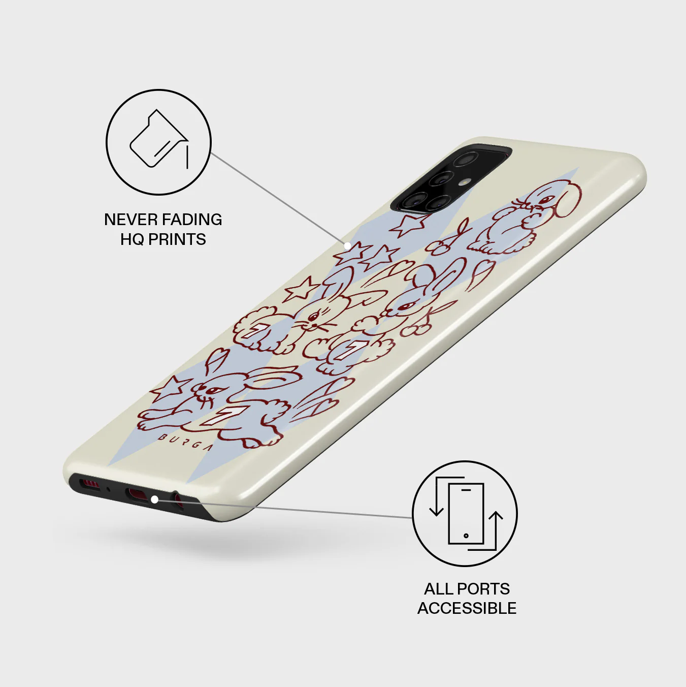 Triple Seven - Samsung Galaxy A51 4G Case - Image 3