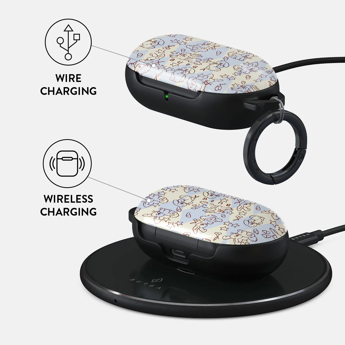 Triple Seven - Samsung Galaxy Buds Plus Case - Image 3