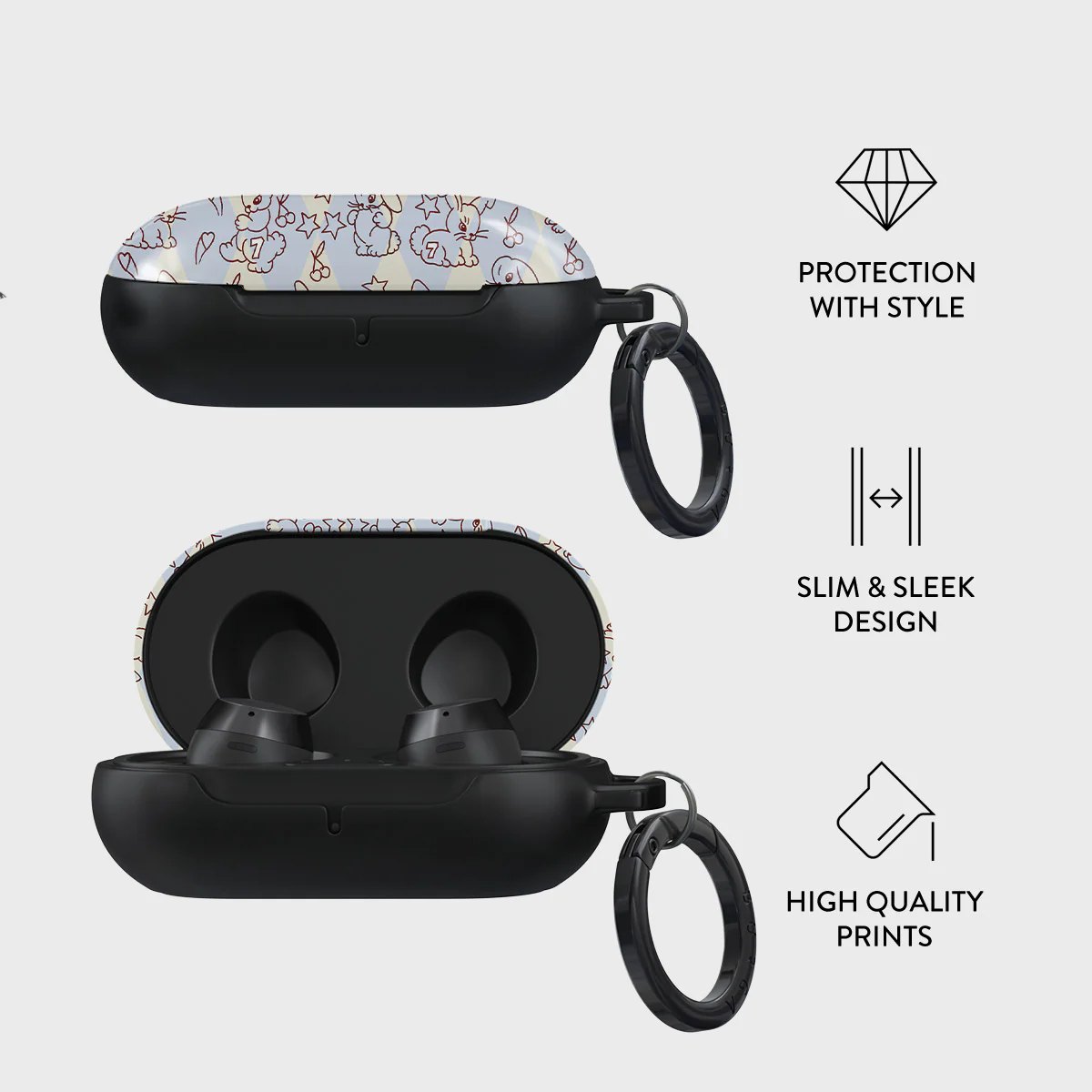Triple Seven - Samsung Galaxy Buds Plus Case - Image 4