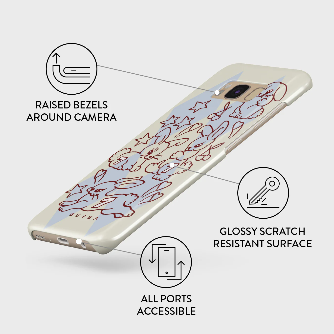 Triple Seven - Samsung Galaxy S8 Case - Image 3