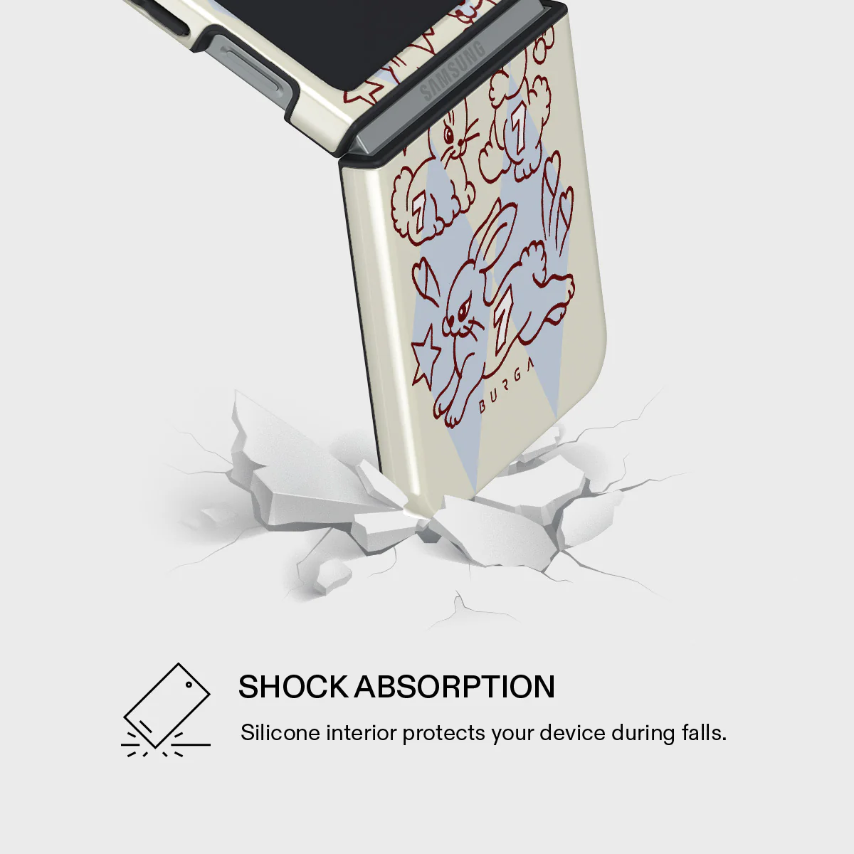 Triple Seven - Samsung Galaxy Z Flip 7 FE Case - Image 4