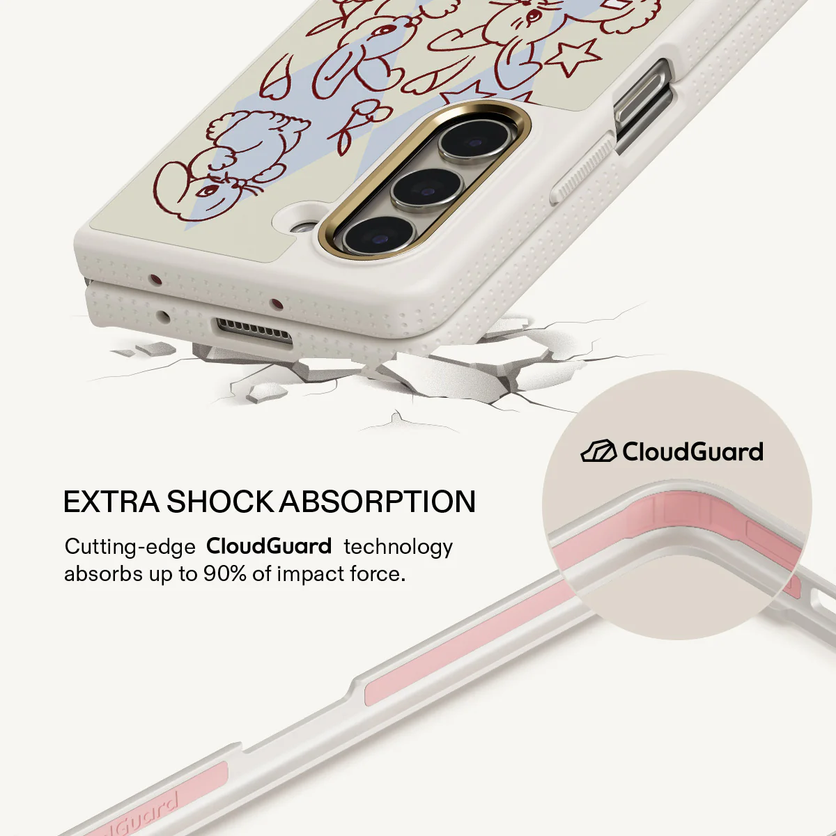 Triple Seven - Samsung Galaxy Z Fold 5 Case - Image 17