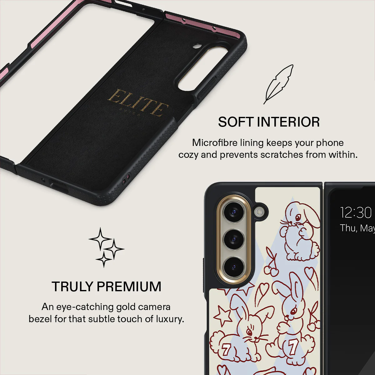 Triple Seven - Samsung Galaxy Z Fold 5 Case - Image 6
