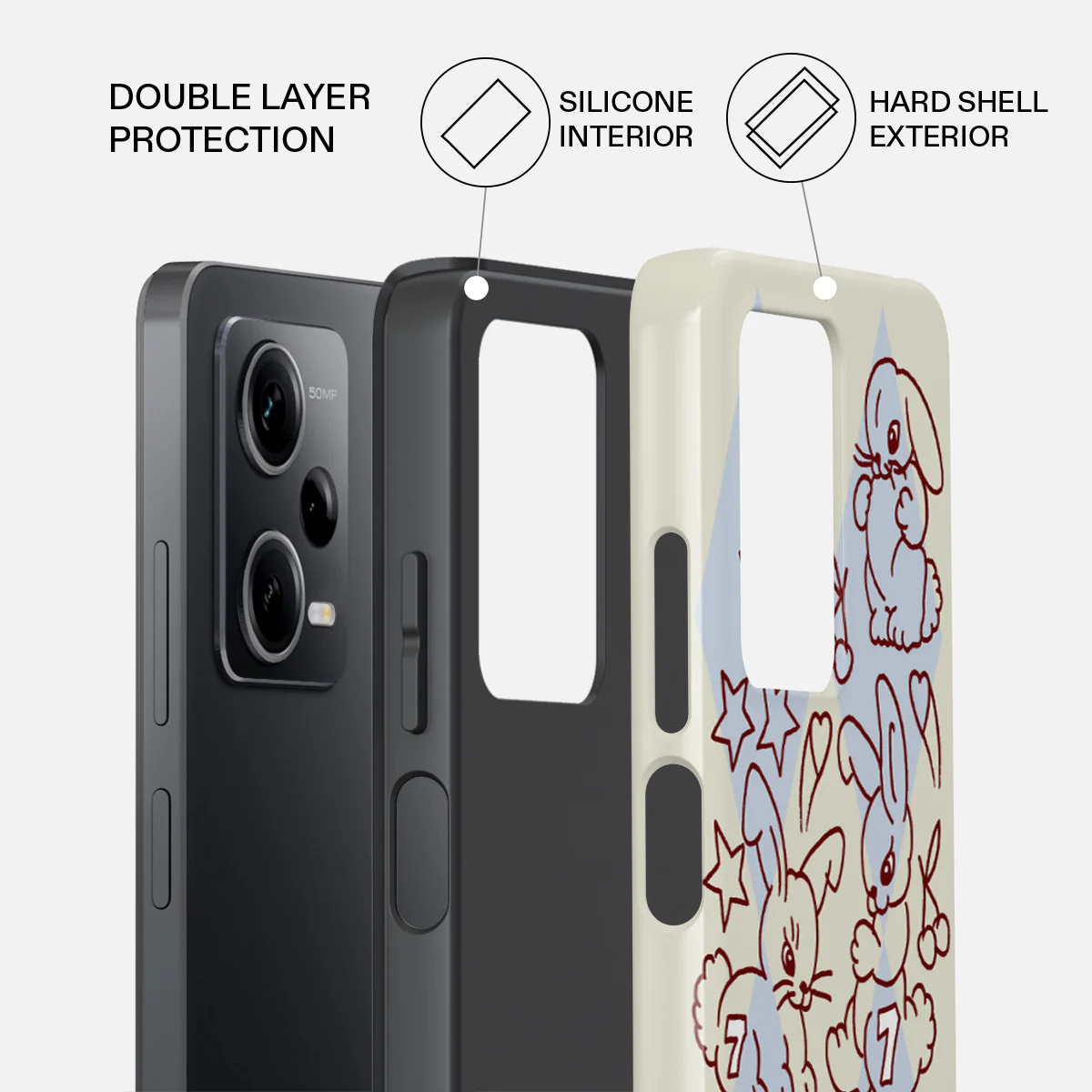 Triple Seven - Xiaomi Redmi Note 12 Pro 5G Case - Image 2