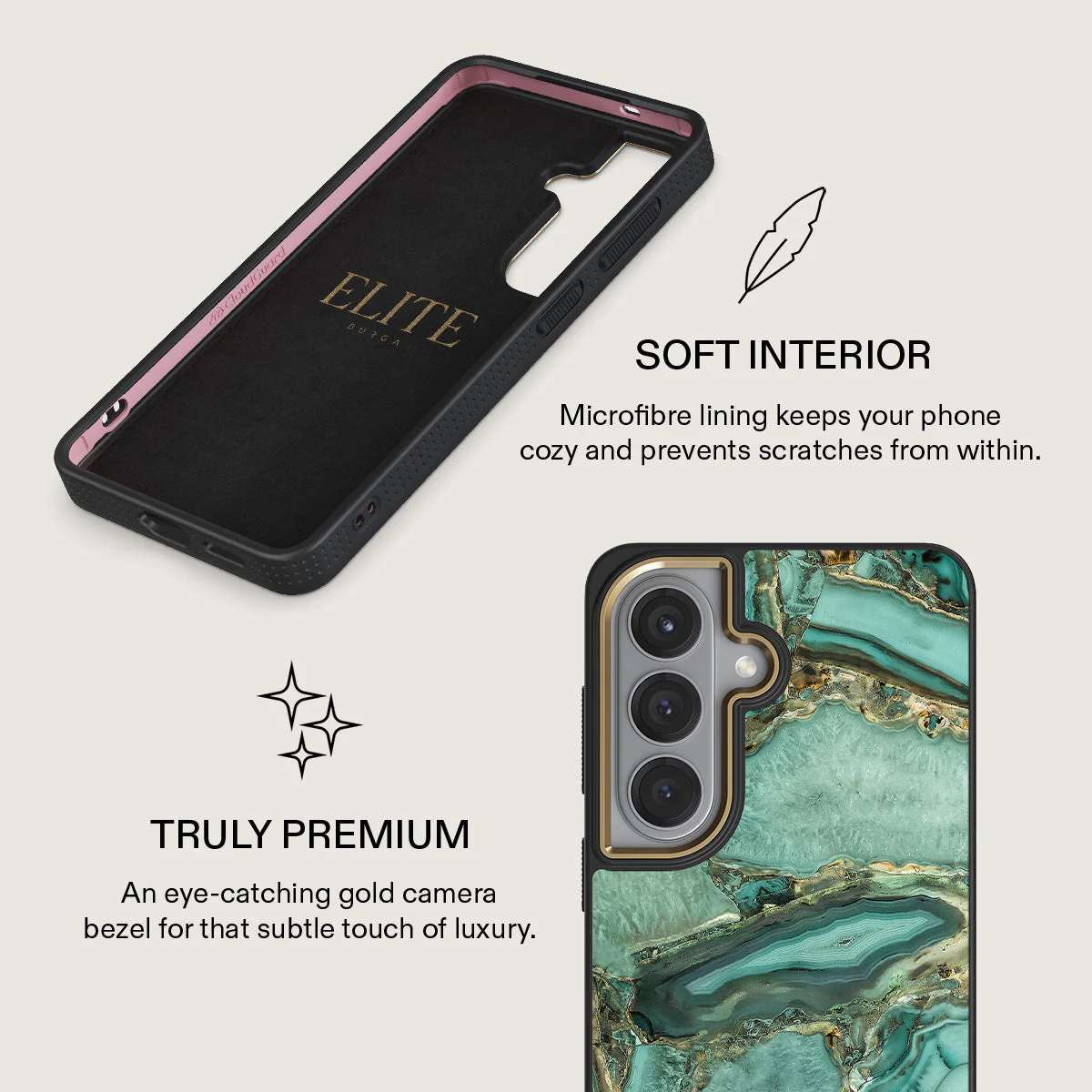 Ubud Jungle - Turquoise Samsung Galaxy S26 Case - Image 10