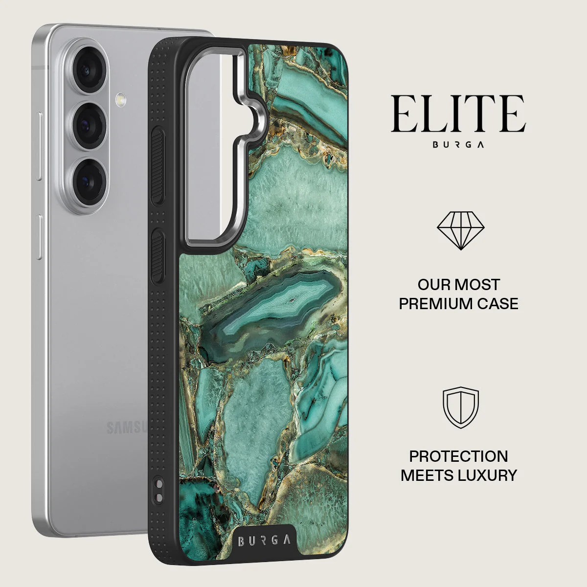 Ubud Jungle - Turquoise Samsung Galaxy S26 Case - Image 20