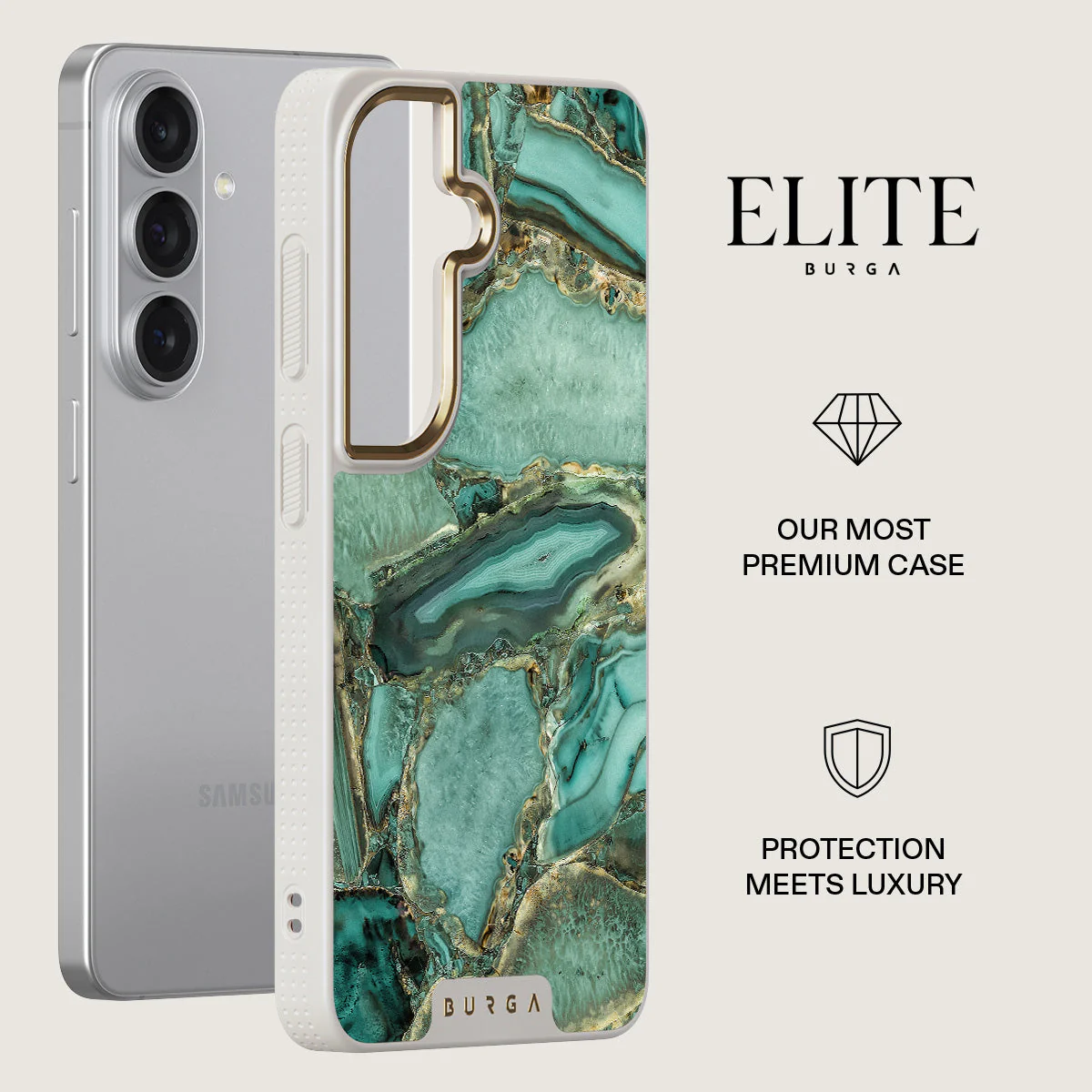 Ubud Jungle - Turquoise Samsung Galaxy S26 Case - Image 27