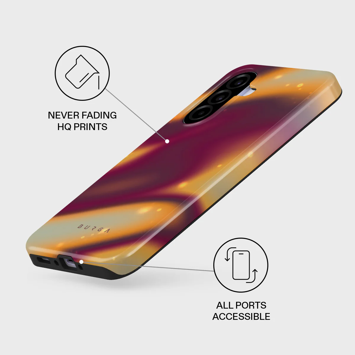 Twin Flame - Samsung Galaxy A37 5G Case - Image 3