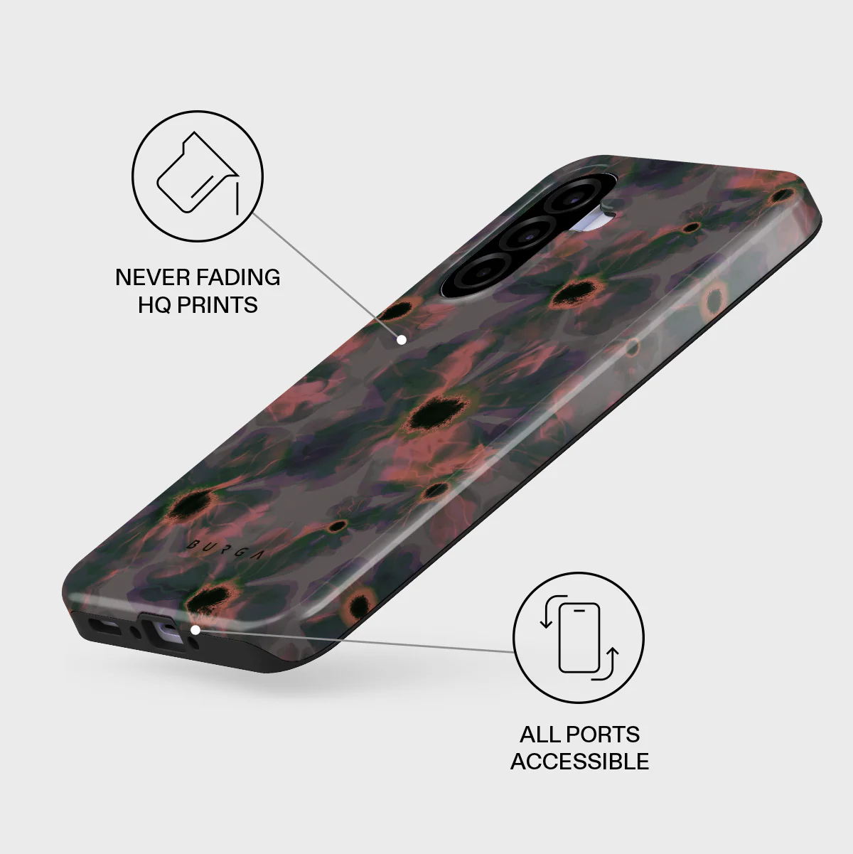 Volcanic Garden - Samsung Galaxy A37 5G Case - Image 3