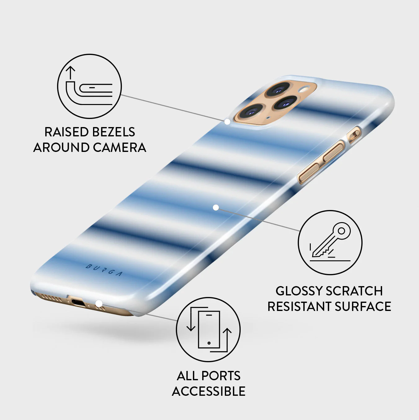White Noise - iPhone 11 Pro Case - Image 3