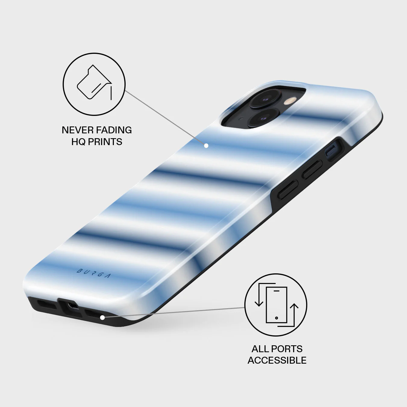 White Noise - iPhone 13 Case - Image 3