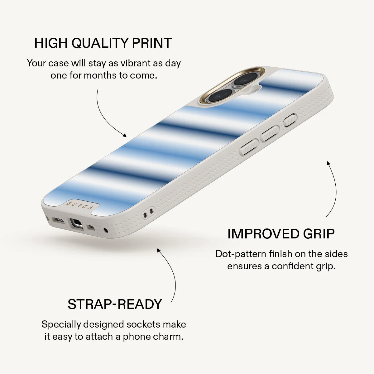White Noise - iPhone 16 Plus Case - Image 24
