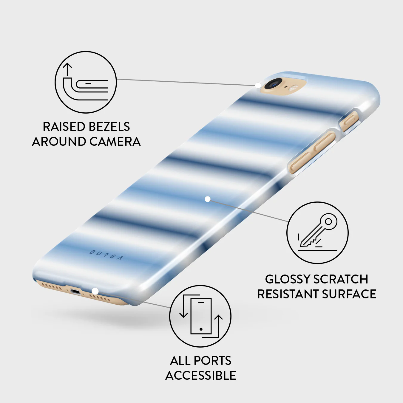 White Noise - iPhone 7 / iPhone 8 Case - Image 3