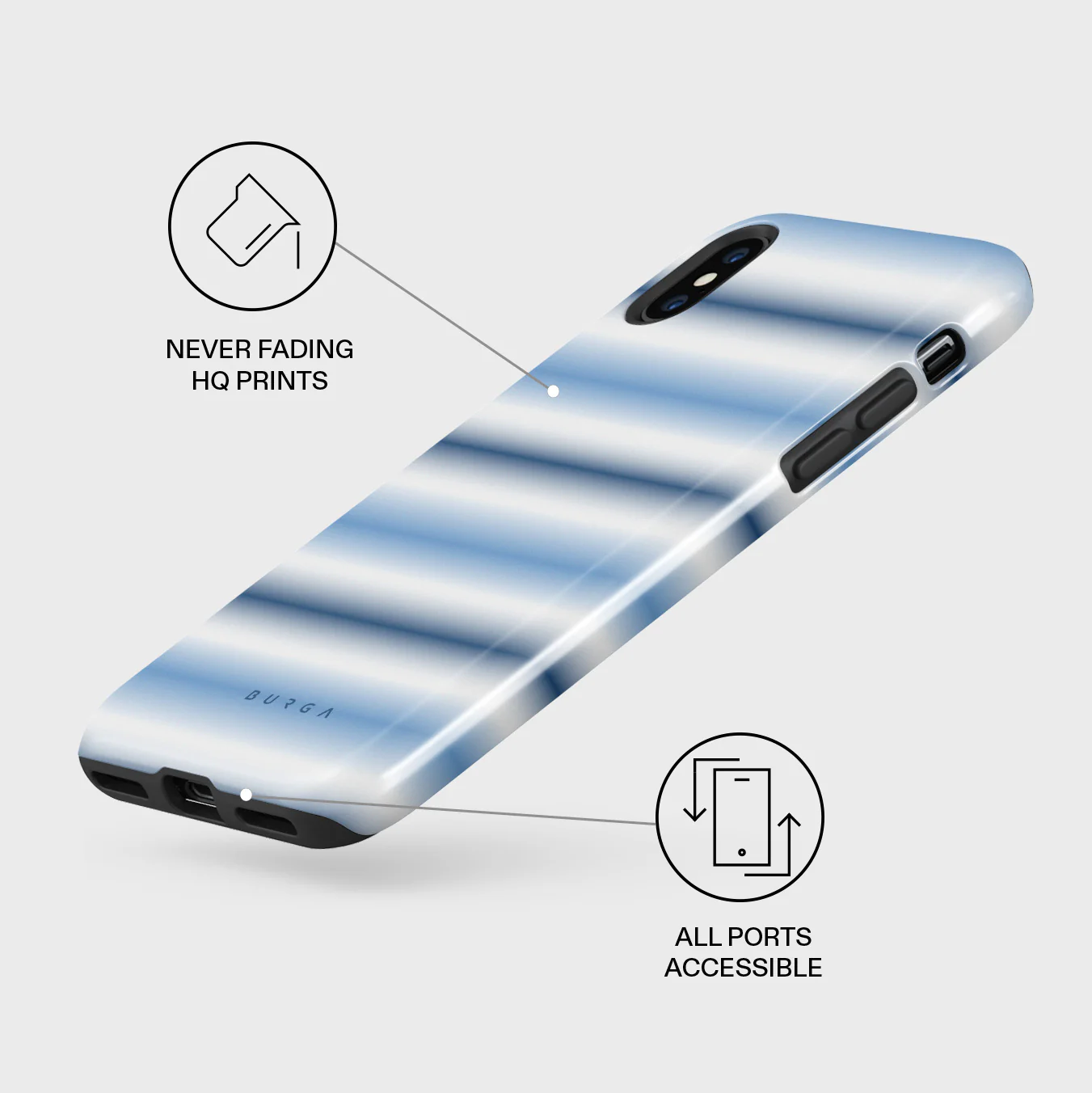 White Noise - iPhone X / XS Case - Image 7