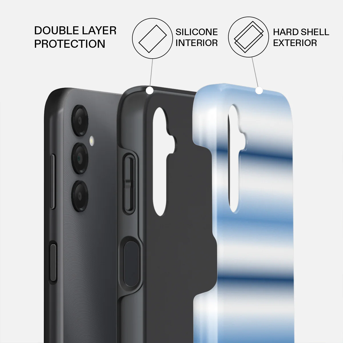 White Noise - Samsung Galaxy A14 5G Case - Image 2
