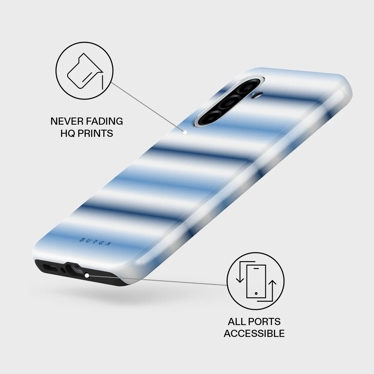 White Noise - Samsung Galaxy A36 5G Case - Image 3