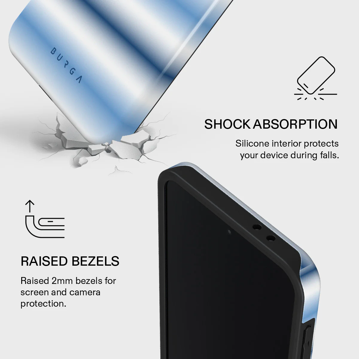 White Noise - Samsung Galaxy A37 5G Case - Image 4