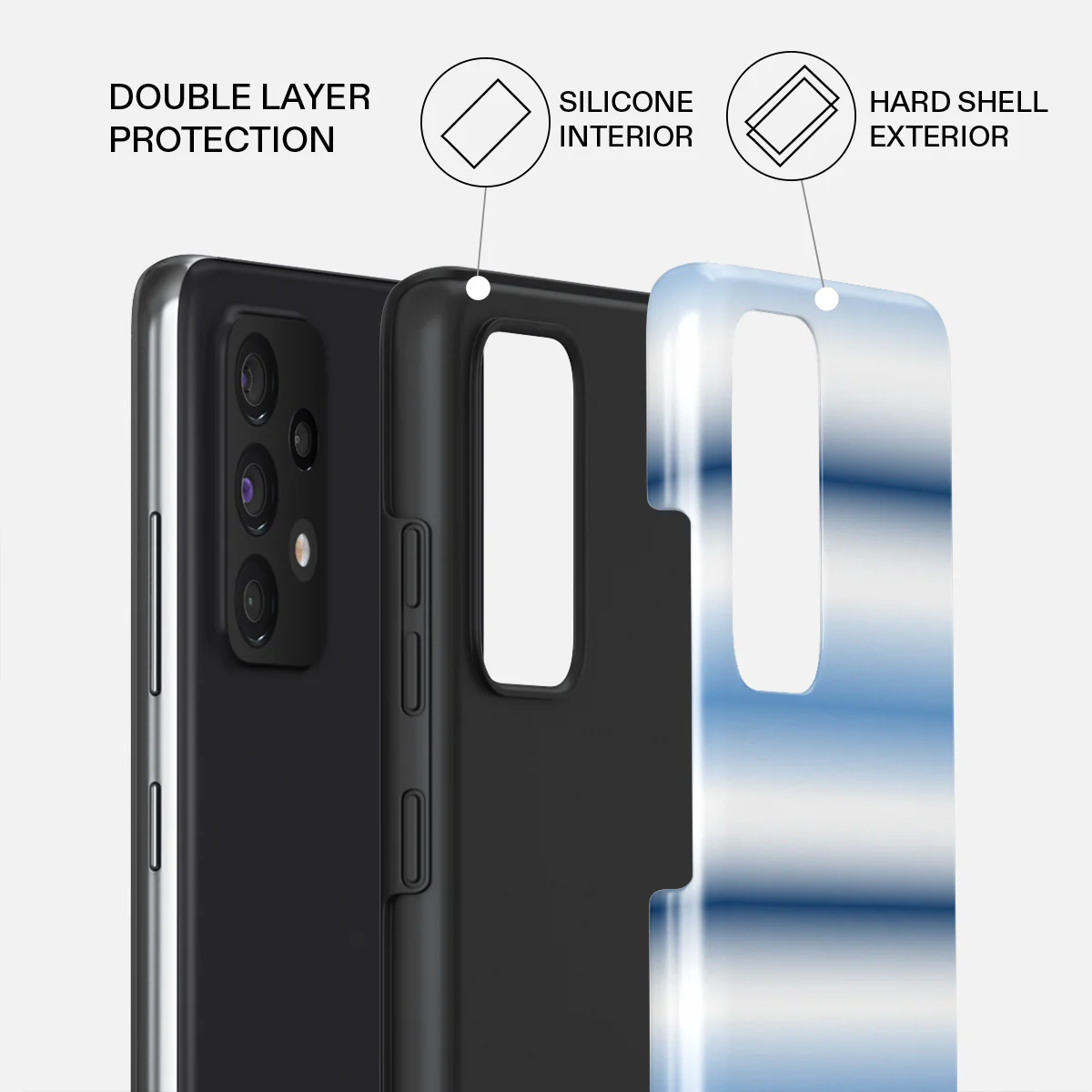 White Noise - Samsung Galaxy A52 / A52S 4G / 5G Case - Image 2