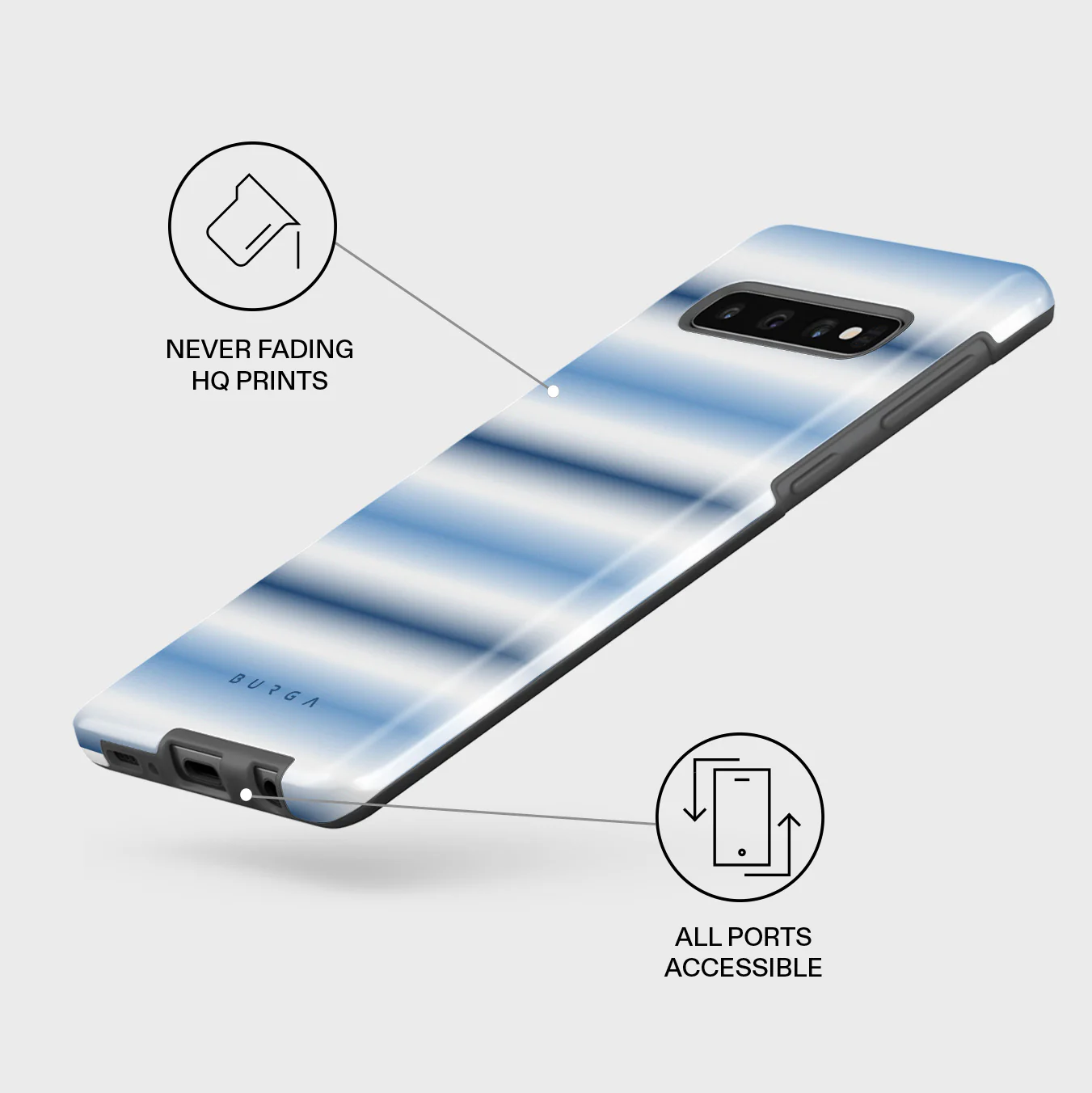 White Noise - Samsung Galaxy S10 Plus Case - Image 7