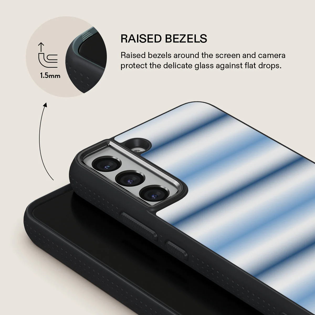 White Noise - Samsung Galaxy S22 Case - Image 15