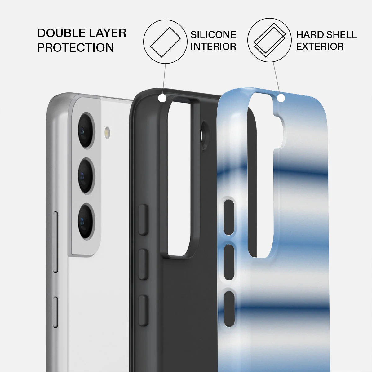 White Noise - Samsung Galaxy S22 Case - Image 2