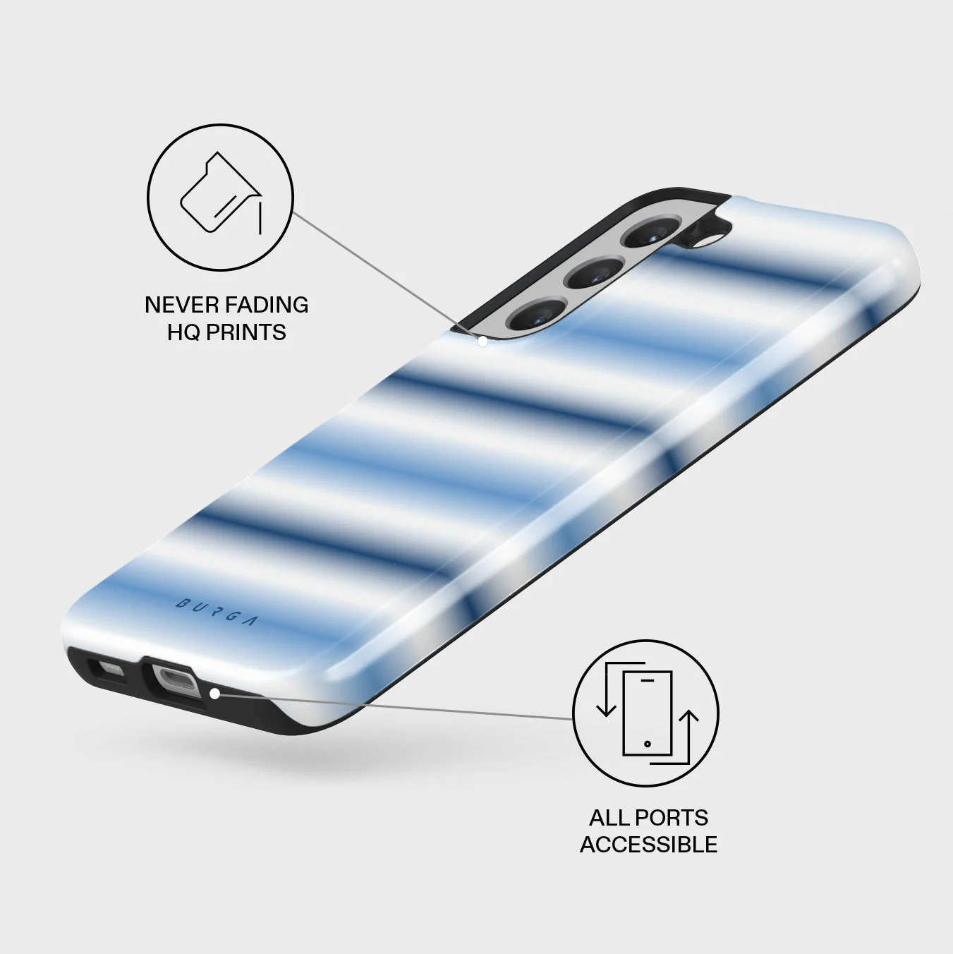 White Noise - Samsung Galaxy S22 Plus Case - Image 3