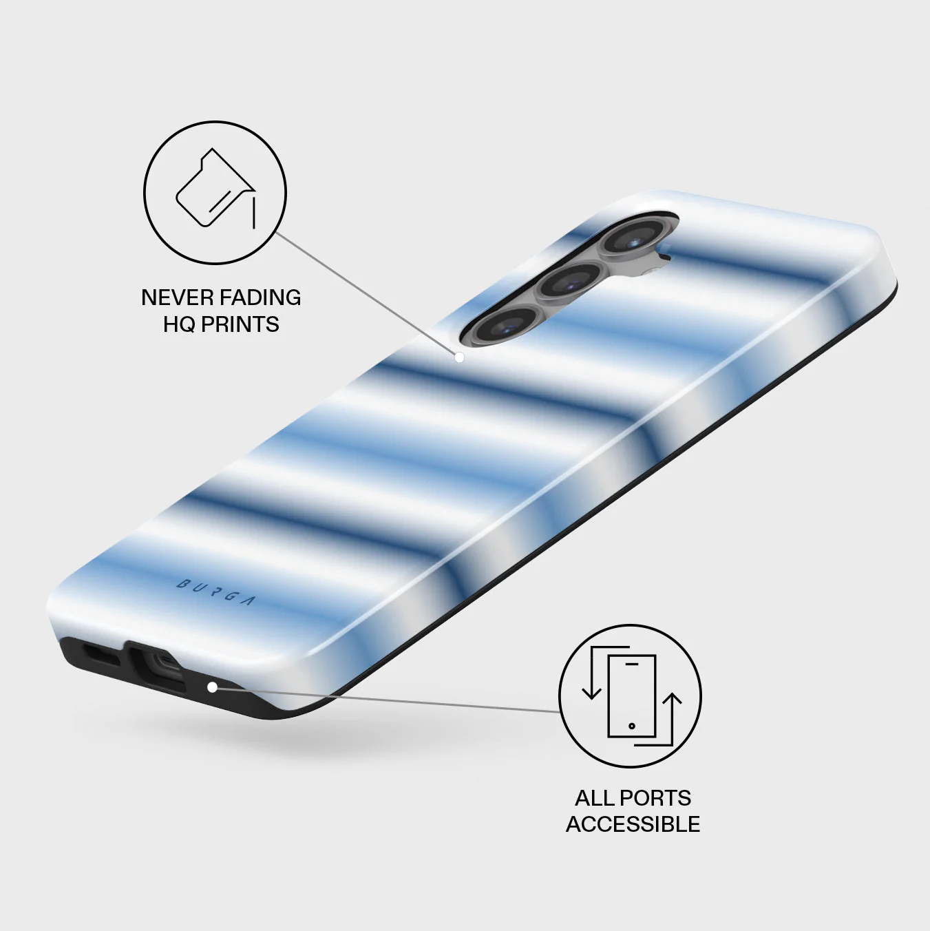 White Noise - Samsung Galaxy S24 Case - Image 3