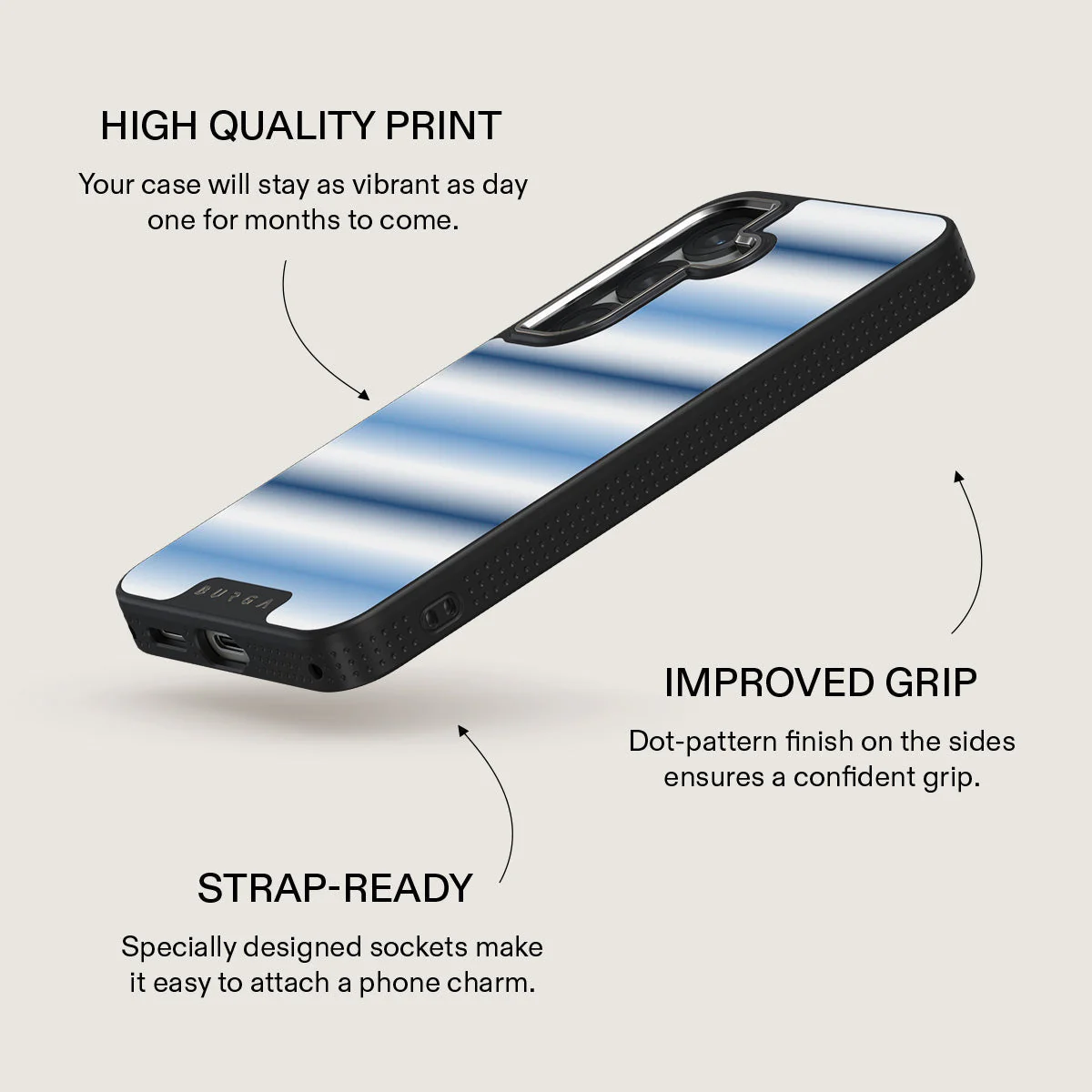 White Noise - Samsung Galaxy S25 Case - Image 16