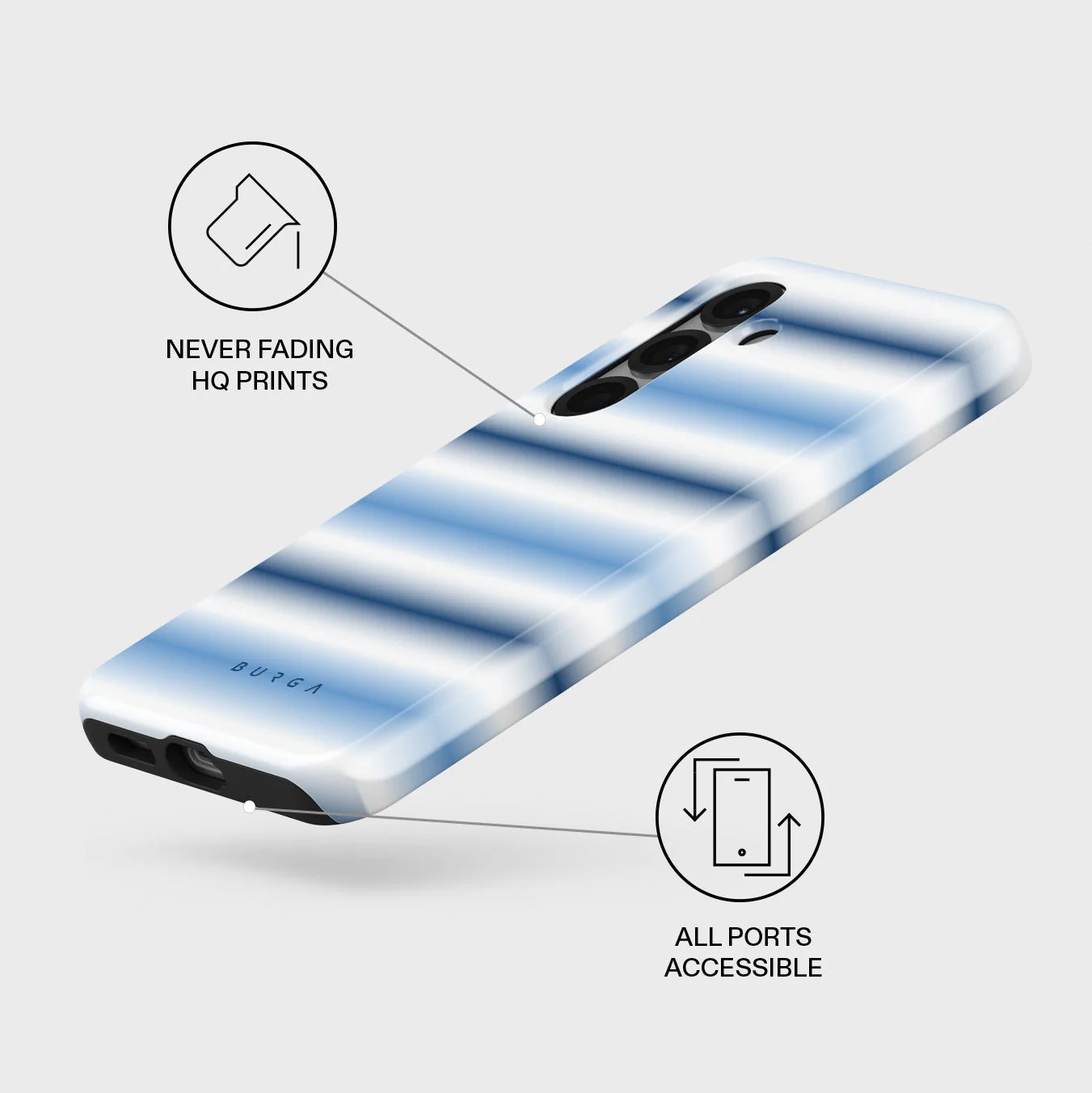 White Noise - Samsung Galaxy S25 Case - Image 3