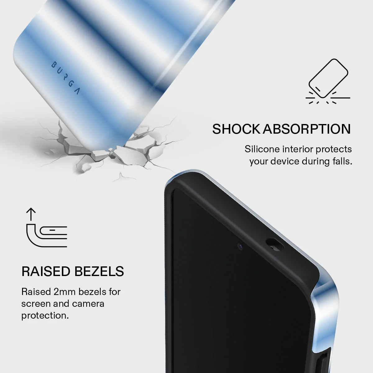 White Noise - Samsung Galaxy S25 Case - Image 4
